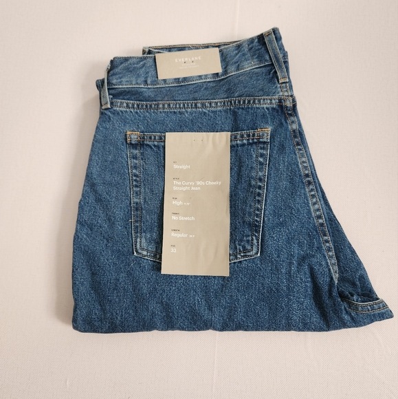 Everlane The Curvy 90s cheeky straight jean - Picture 8 of 16